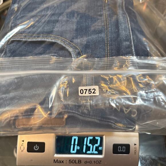 American Eagle Women's Curvy Super Hi-Rise Jegging Jeans 6 Distressed Ripped - Picture 11 of 11